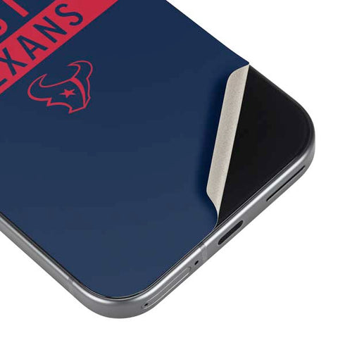 NFL Houston Texans Blue Performance Series Pixel 9 Pro XL Skin